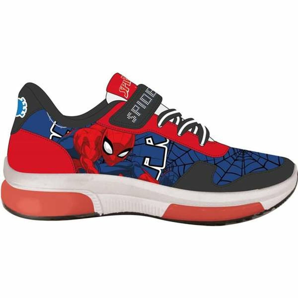 Turnschuhe mit LED Spider-Man Blau LED-Lichter