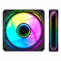 Ventillateur de cabine CoolBox KIT 4 Vent.12cm ARGB Infinity Pro Ø 12 cm