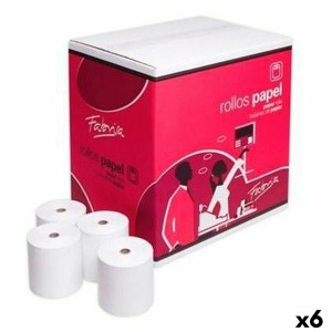 Thermopapierrolle Fabrisa Weiß 8 Stücke (6 Stück)