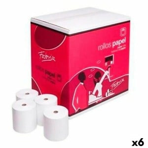 Thermopapierrolle Fabrisa Weiß 8 Stücke (6 Stück)