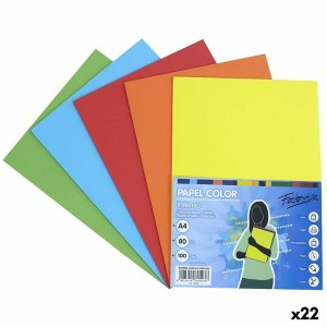 Druckerpapier Fabrisa Bunt A4 100 Blatt (22 Stück)