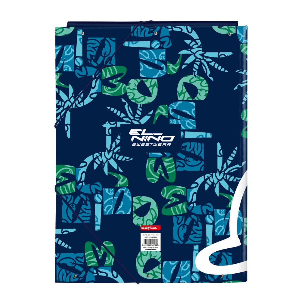 Folder El Niño Glassy Navy Blue A4