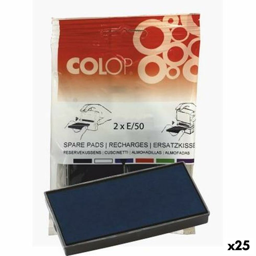 Kissen Colop E/50 Blau 2 Stücke (25 Stück)