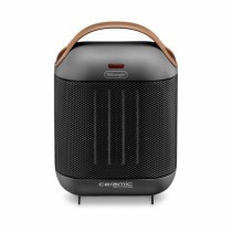Tragbare Keramikheizung DeLonghi HFX30C18IW Schwarz Grau Anthrazit 1800 W