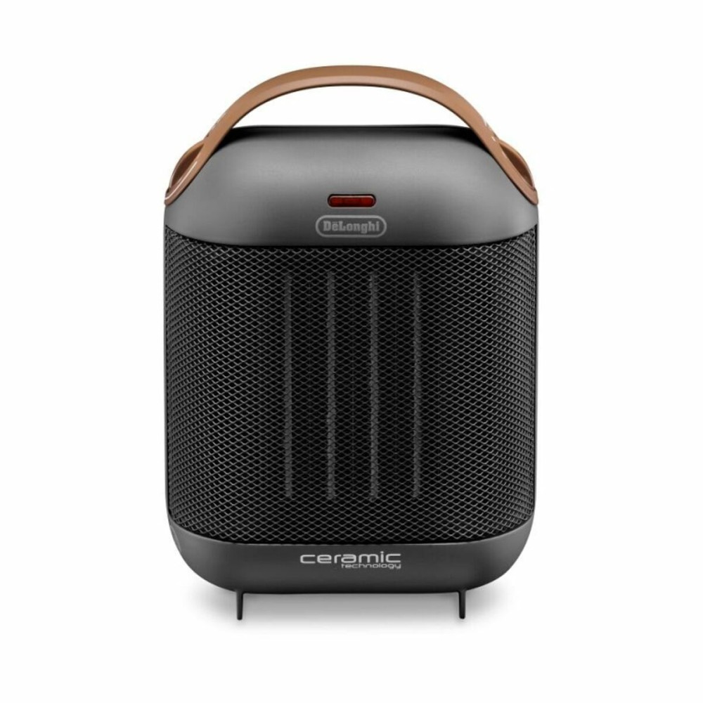 Tragbare Keramikheizung DeLonghi HFX30C18IW Schwarz Grau Anthrazit 1800 W