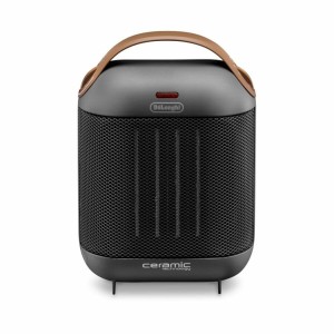 Tragbare Keramikheizung DeLonghi HFX30C18IW Schwarz Grau Anthrazit 1800 W