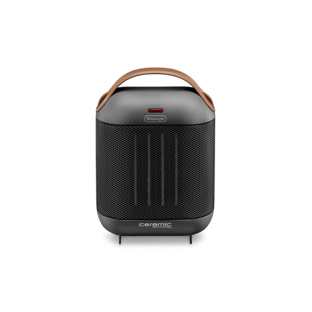 Tragbare Keramikheizung DeLonghi HFX30C18IW Schwarz Grau Anthrazit 1800 W