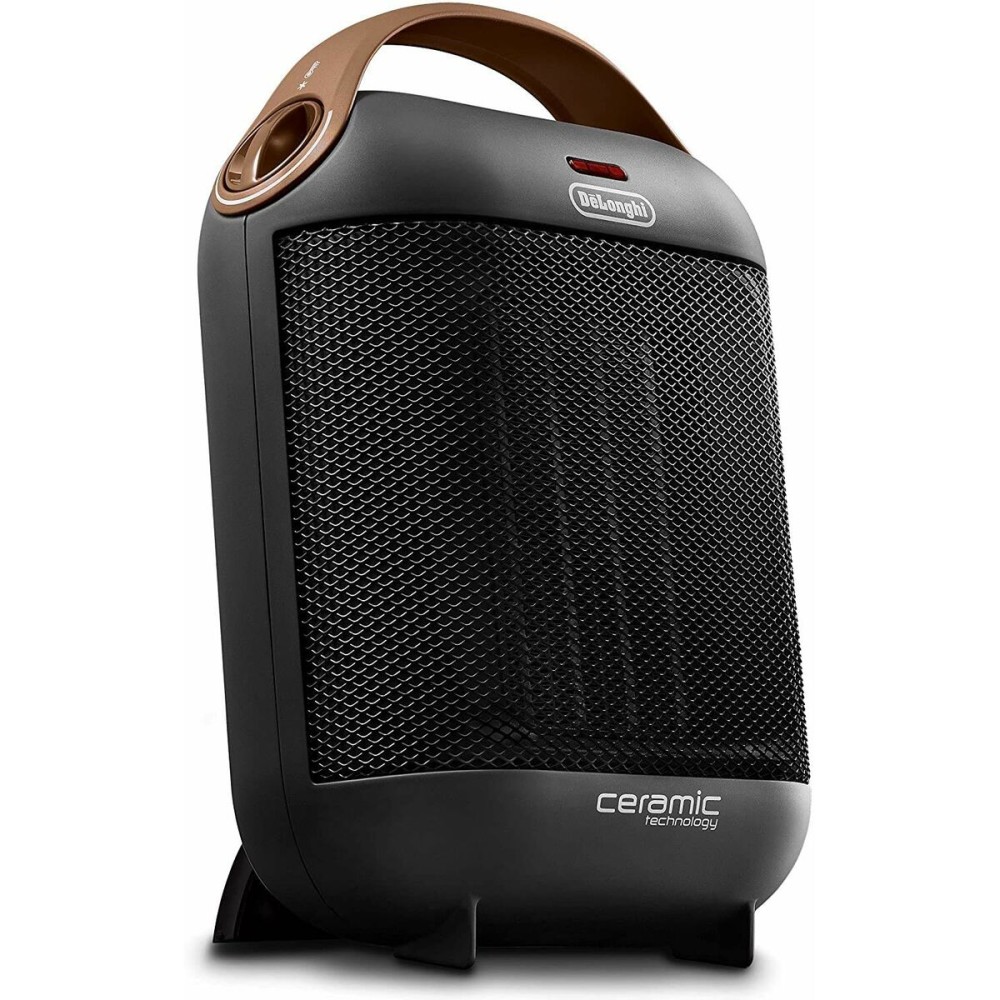 Portable Ceramic Heater DeLonghi HFX30C18IW Black Grey Anthracite 1800 W