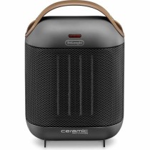 Tragbare Keramikheizung DeLonghi HFX30C18IW Schwarz Grau Anthrazit 1800 W