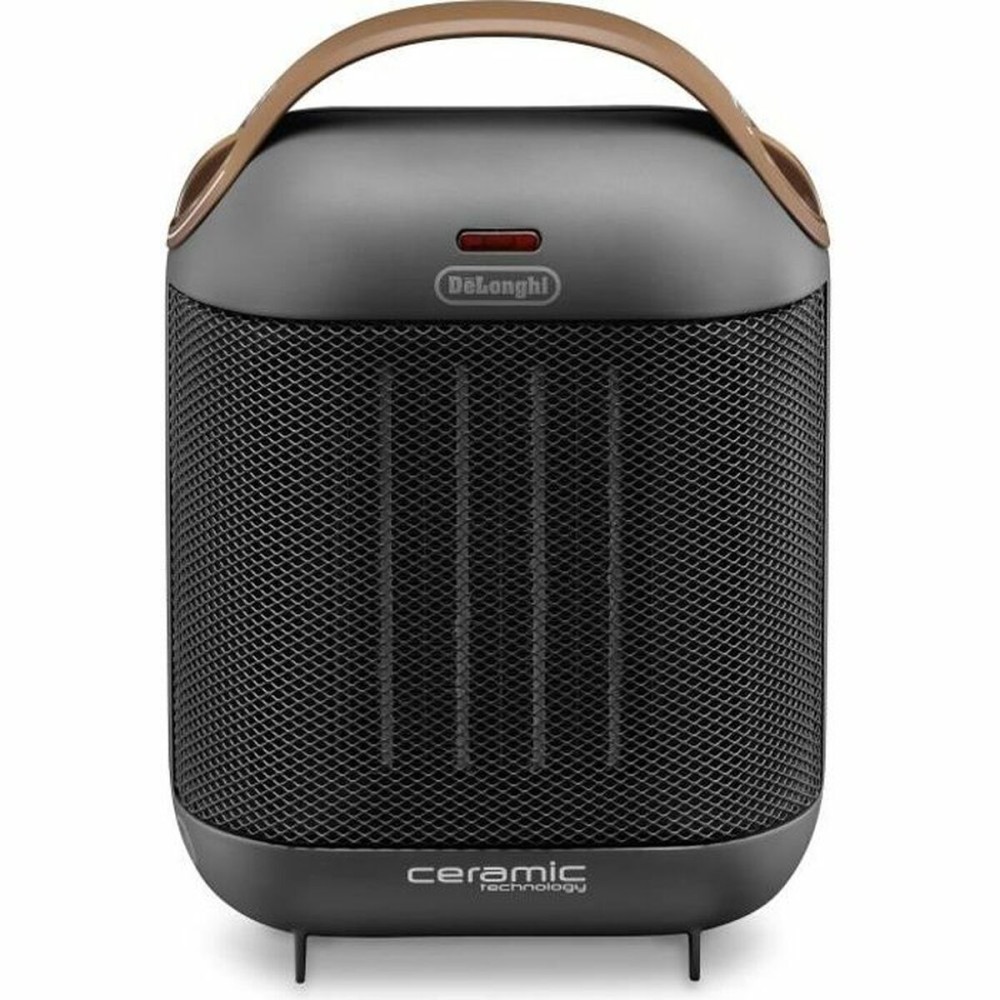 Tragbare Keramikheizung DeLonghi HFX30C18IW Schwarz Grau Anthrazit 1800 W