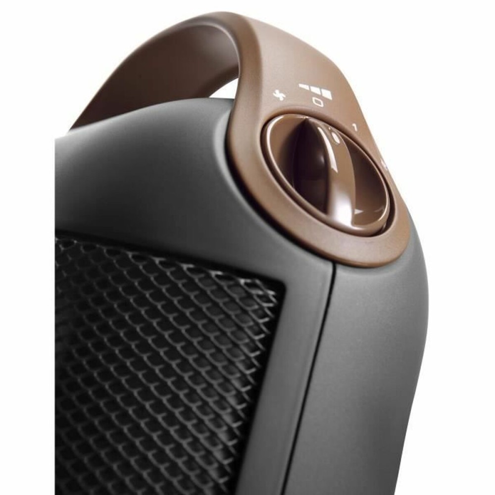 Tragbare Keramikheizung DeLonghi HFX30C18IW Schwarz Grau Anthrazit 1800 W