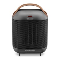 Tragbare Keramikheizung DeLonghi HFX30C18IW Schwarz Grau Anthrazit 1800 W