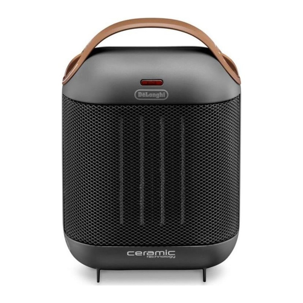 Tragbare Keramikheizung DeLonghi HFX30C18IW Schwarz Grau Anthrazit 1800 W