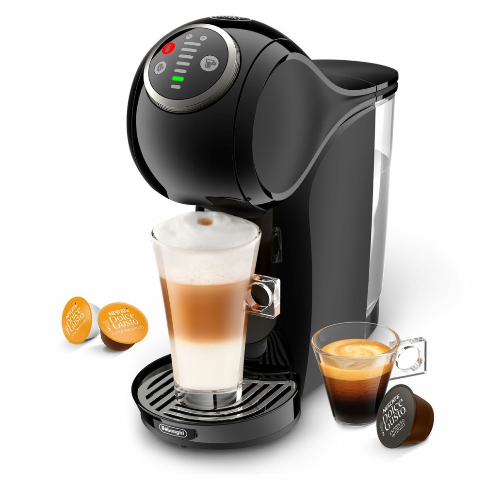 Kapsel-Kaffeemaschine DeLonghi Genio S Plus Schwarz