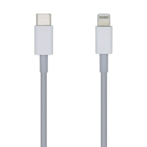 Câble USB-C vers Lightning Aisens A102-0442 Blanc 1 m (1 Unité)