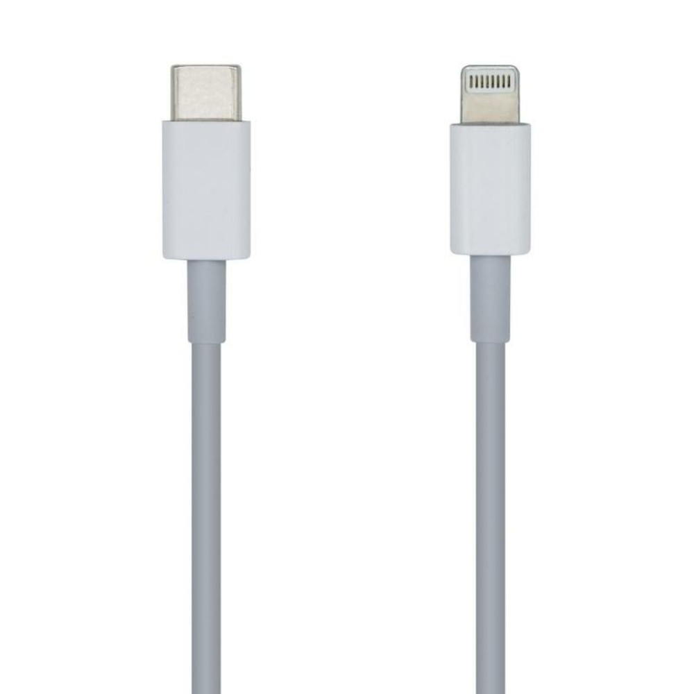 Lightning Cable Aisens A102-0443 White 2 m (1 Unit)