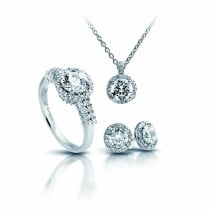 Ensemble Collier et Boucles d'oreille Diamonfire 1312691917170 Bague