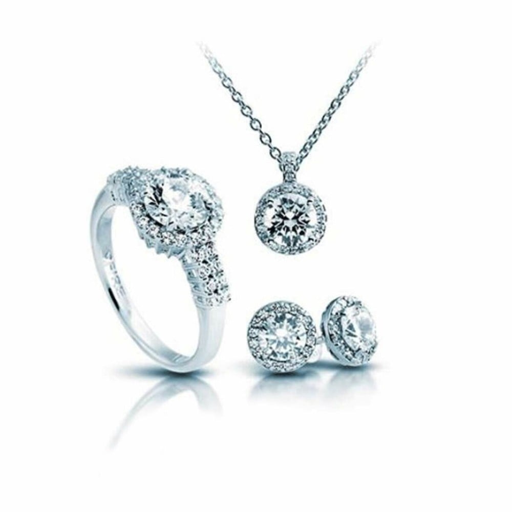 Ensemble Collier et Boucles d'oreille Diamonfire 1312691902165 Bague