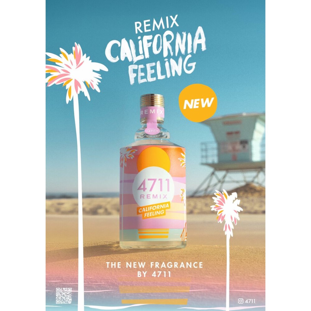Eau de Cologne 4711 4711 REMIX CALIFORNIA FEELING 4711 Remix CaliforniaFeeling EDC 100 ml