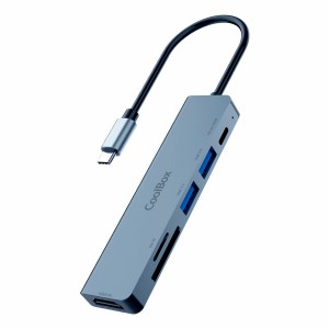 Hub USB CoolBox COO-DOCK-C-61 100 W