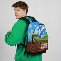 Schulrucksack Sonic Greenhill Bunt 31 x 18 x 44 cm