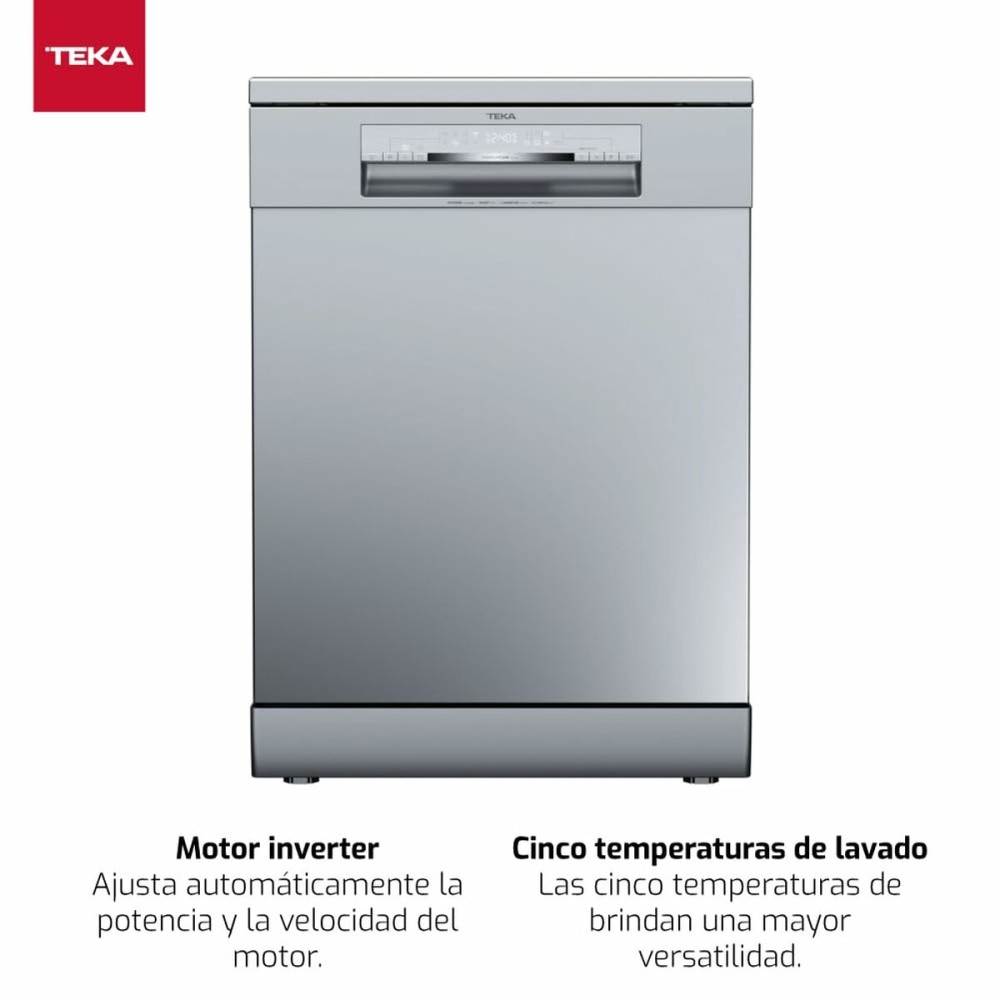 Geschirrspüler Teka DFS76850 Stahl 60 cm