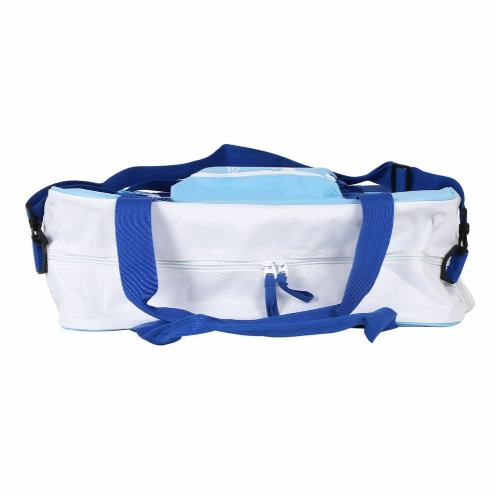 Sac de Sport avec Porte-Chaussures LongFit Care Bleu/Blanc (2 Unités)