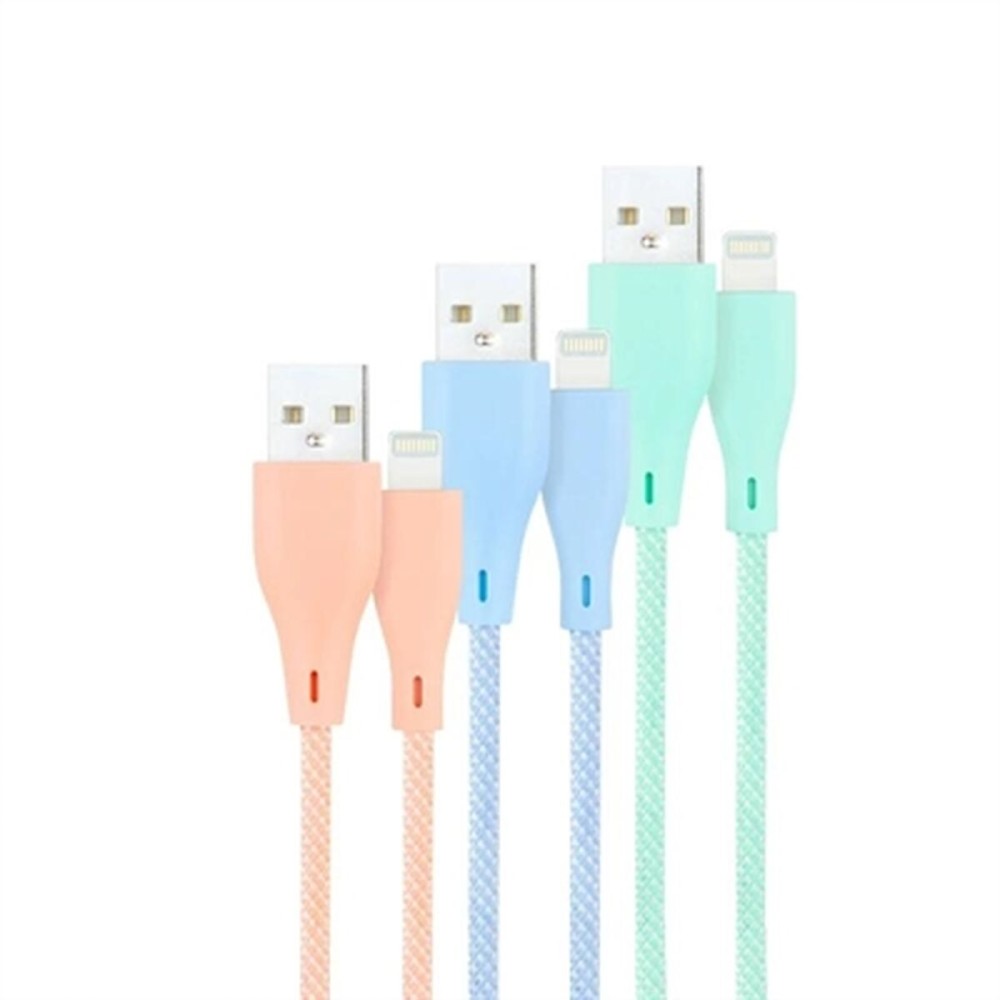 Câble USB vers Lightning NANOCABLE 10.10.0401-CO1 1 m Legging