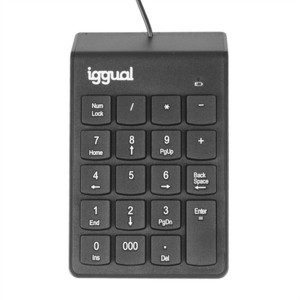 Clavier iggual IGG319956 Noir