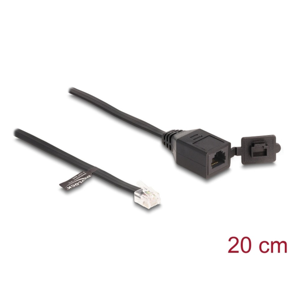 USB-Kabel DELOCK 88009 Schwarz 20 cm (1 Stück)