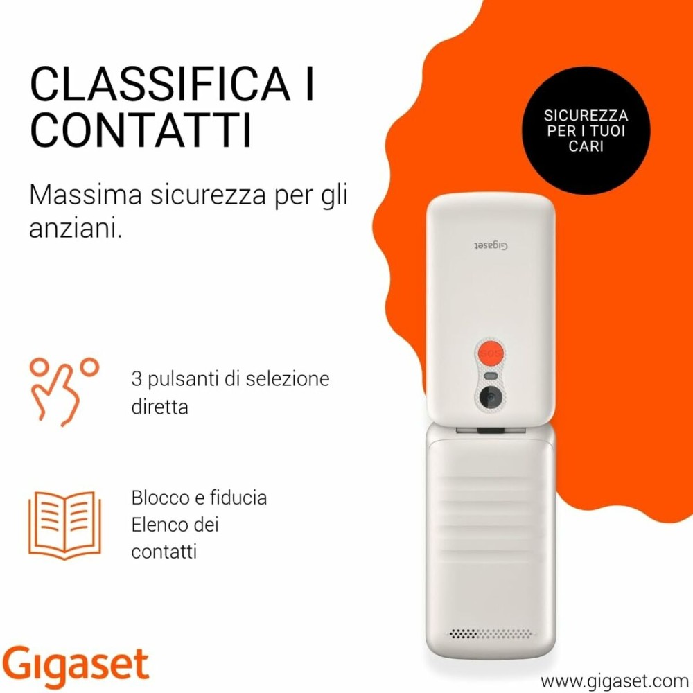 Smartphone Gigaset S30853-H1230-R104 2,8" White