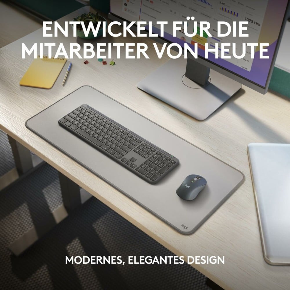 clavier et souris Logitech 920-012504 Graphite Allemand QWERTZ