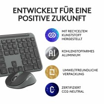 Tastatur mit Maus Logitech 920-012504 Graphit Deutsch QWERTZ