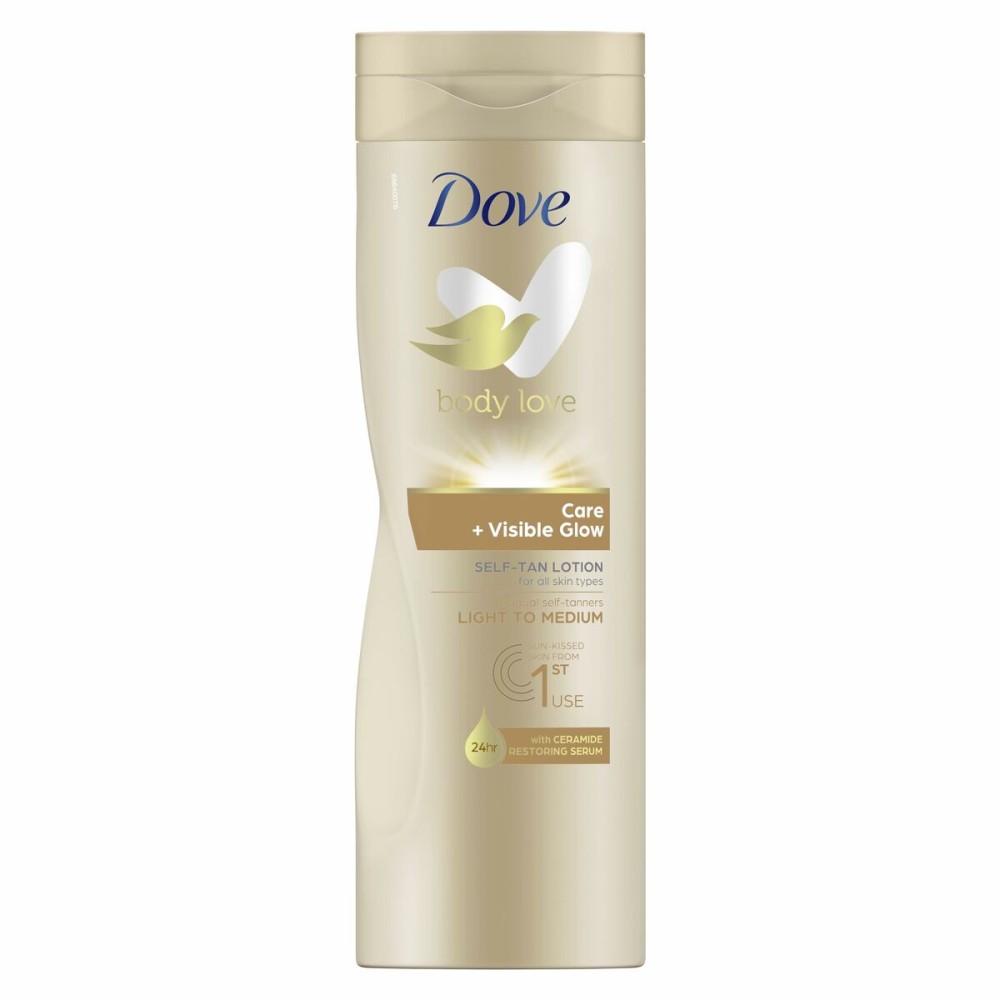 Autobronzant Corporel Dove VISIBLE GLOW 400 ml