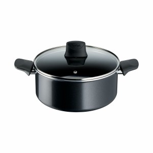 Pfanne Tefal FORCE BLACK 24C Schwarz Aluminium