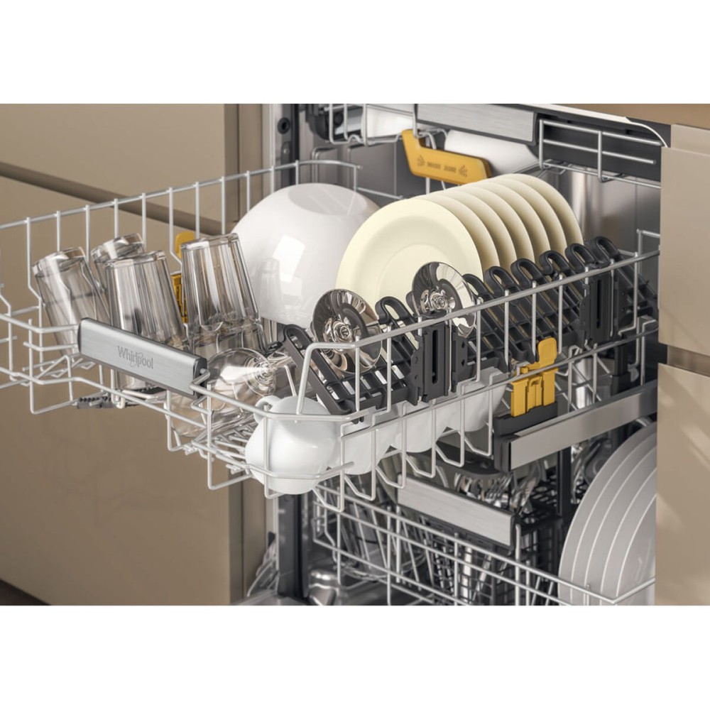 Dishwasher Whirlpool Corporation W8IHP42LSC Black 60 cm
