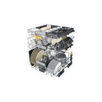 Geschirrspüler Whirlpool Corporation W8IHP42LSC Schwarz 60 cm