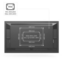 TV Mount Hama 00220870 75" 37" 40 kg