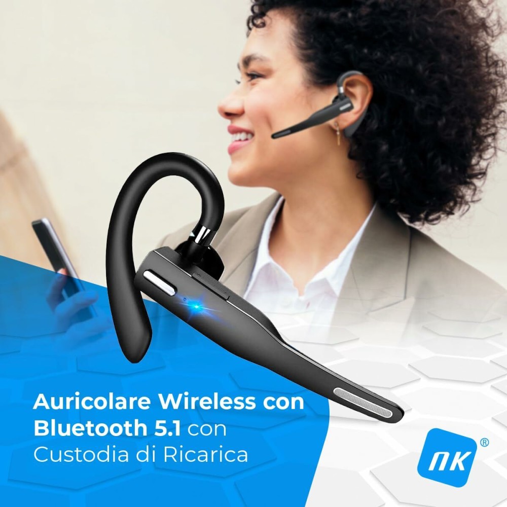 Bluetooth in Ear Headset NK NK-FA32004 Schwarz