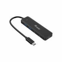 Hub USB Equip 128964 Schwarz