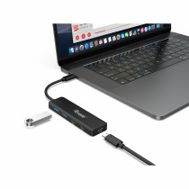 Hub USB Equip 128964 Schwarz