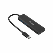 Hub USB Equip 128964 Schwarz