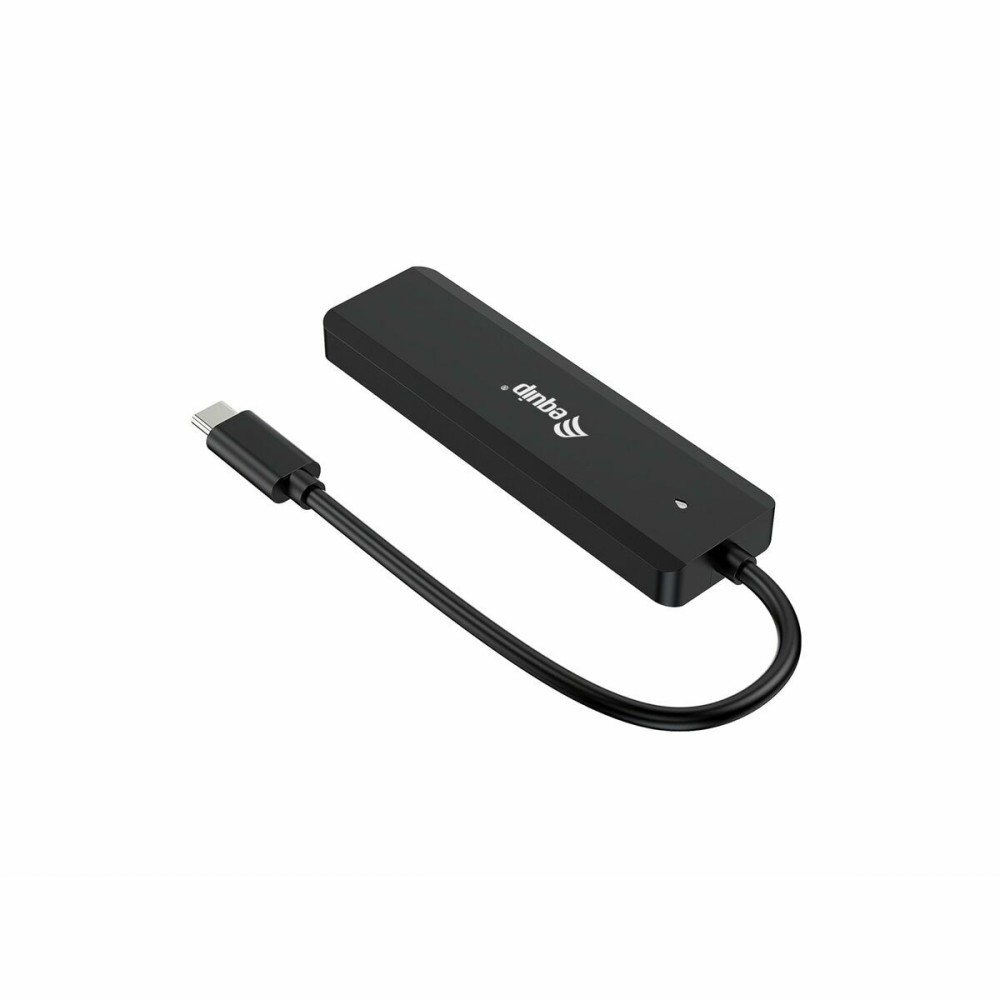Hub USB Equip 128964 Schwarz