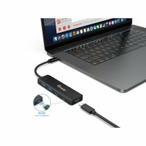 Hub USB Equip 128964 Schwarz