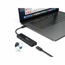Hub USB Equip 128964 Noir