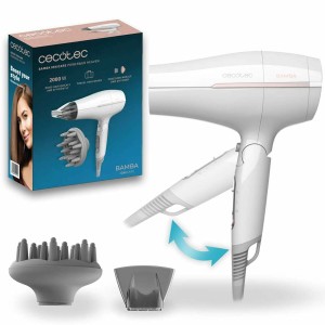 Föhn Cecotec Bamba IoniCare Power&Go Heaven 2000 W Weiß