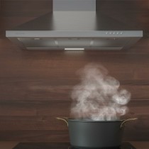 Konventioneller Rauchfang Cecotec Bolero Flux PM 903500 Inox B Stahl 90 x 46,5 cm