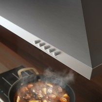 Konventioneller Rauchfang Cecotec Bolero Flux PM 903500 Inox B Stahl 90 x 46,5 cm