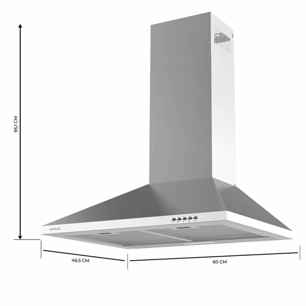 Konventioneller Rauchfang Cecotec Bolero Flux PM 603500 Inox B