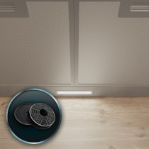 Konventioneller Rauchfang Cecotec Bolero Flux PM 604300 Inox C Stahl